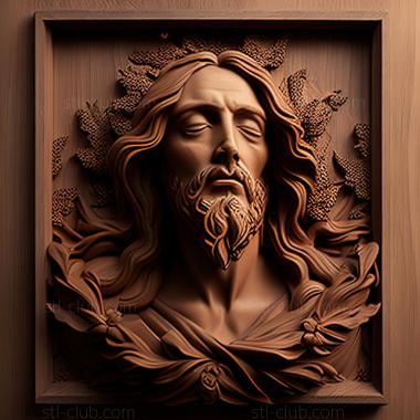 3D model st jesus (STL)